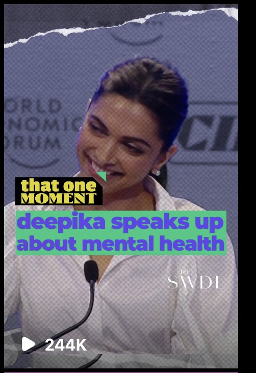 That One Moment - Deepika Padukone Speaks up about Mental Health