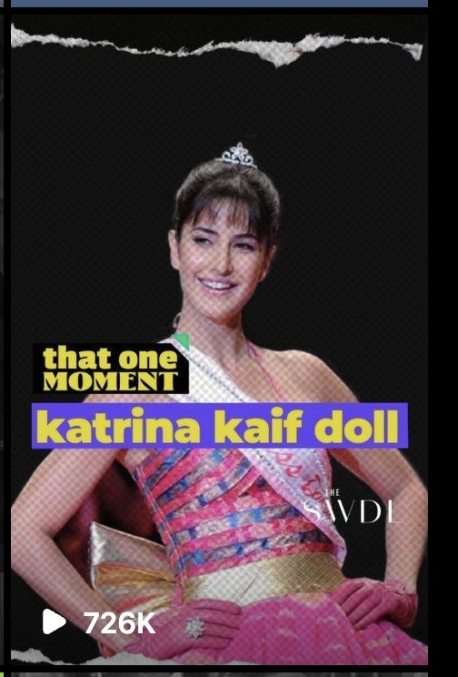 That One Moment - Mattel introduces the "Katrina Kaif" doll
